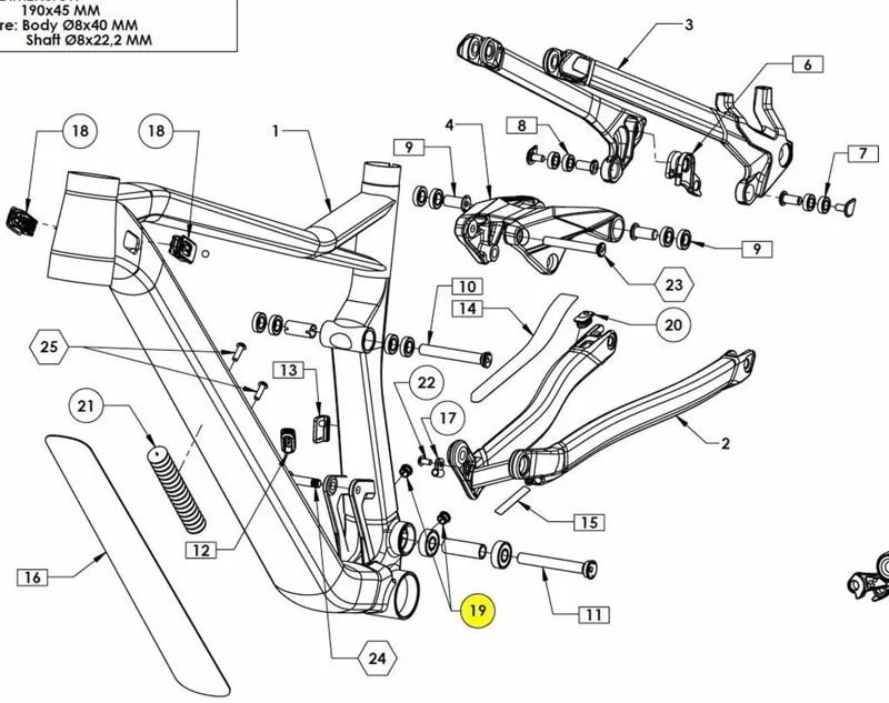 Cube Frame Plug / Grommet - Cable Guide for MY18-22 -  34357-2